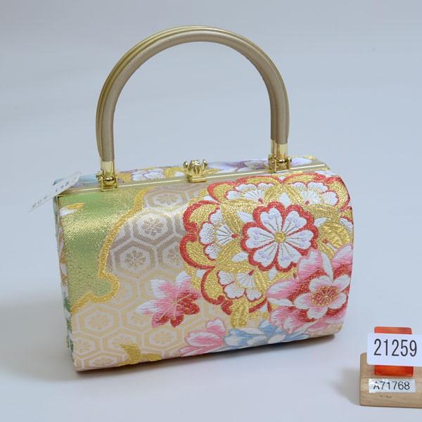 草履バッグセット 正絹帯地 フリーサイズ NO21259