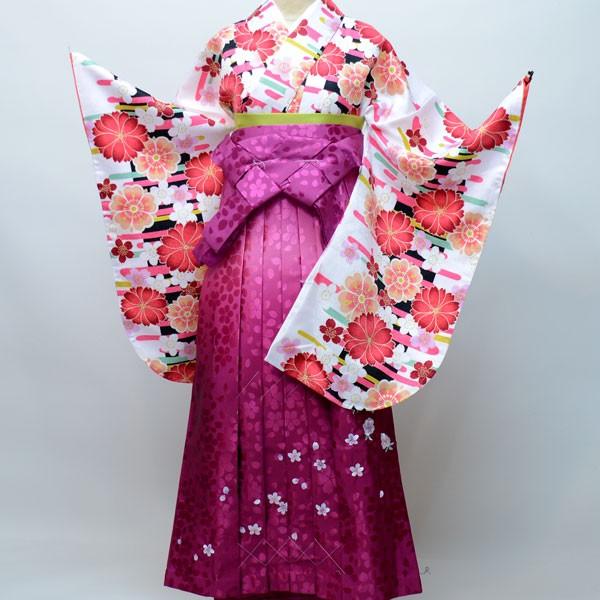 H.L 着物袴セット 女児 アッシュ エル H・L ジュニア用へ直し 適合身長  