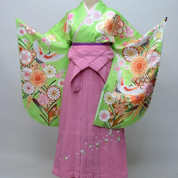 二尺袖 着物 袴フルセット From KYOTO 袴変更可能 卒業式にどうぞ 新品 