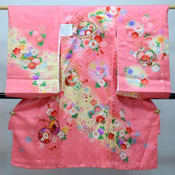 お宮参り産着 女児 女の子 正絹 のしめ 祝着 初着 綸子 豪華絢爛 新品 