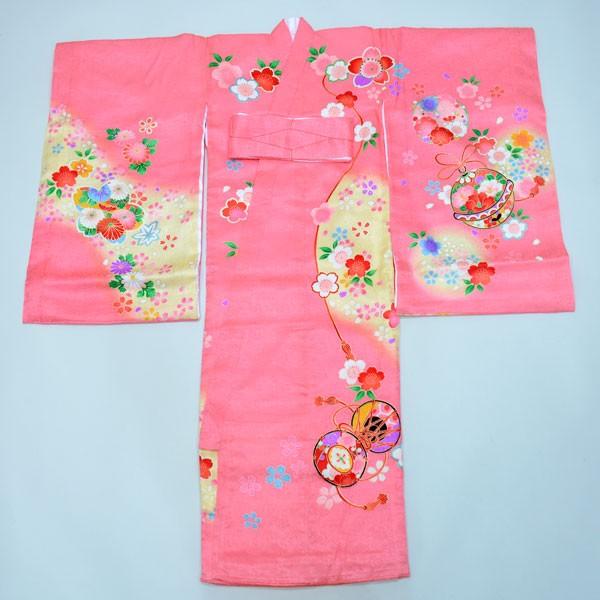 お宮参り産着 女児 女の子 正絹 のしめ 祝着 初着 綸子 豪華絢爛 新品 