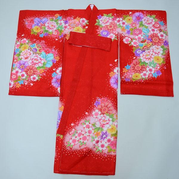 お宮参り産着 女児 女の子 正絹 のしめ 祝着 初着 綸子 豪華絢爛 新品 