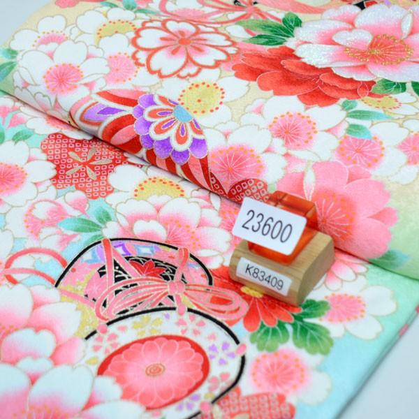 お宮参り産着 女児 女の子 正絹 のしめ 祝着 初着 豪華絢爛 刺繍 新品 