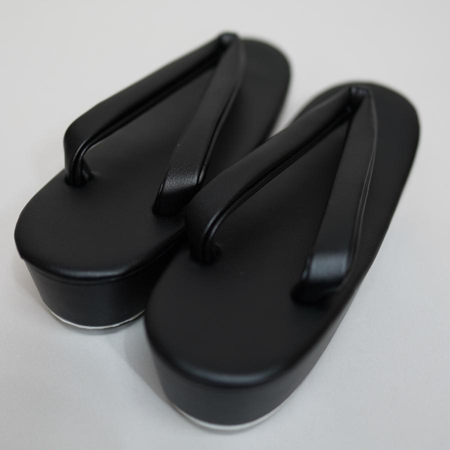 草履 喪服用 黒 無地 単品 LLサイズ 適合足サイズ23.5〜25.5cm 新品