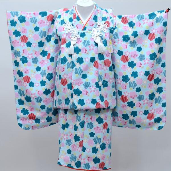 七五三 三歳 女児 被布着物フルセット 日本製 式部浪漫 NO29918