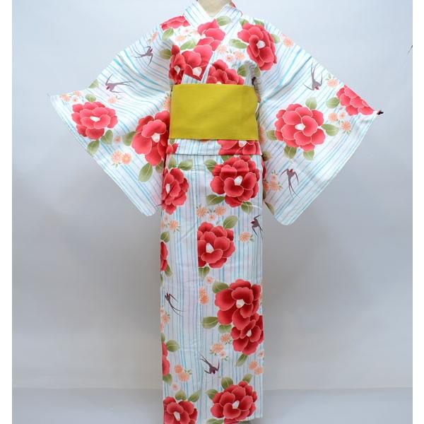 浴衣 単品 仕立て上がり 女性用 綿100％ jouer ete couleur by