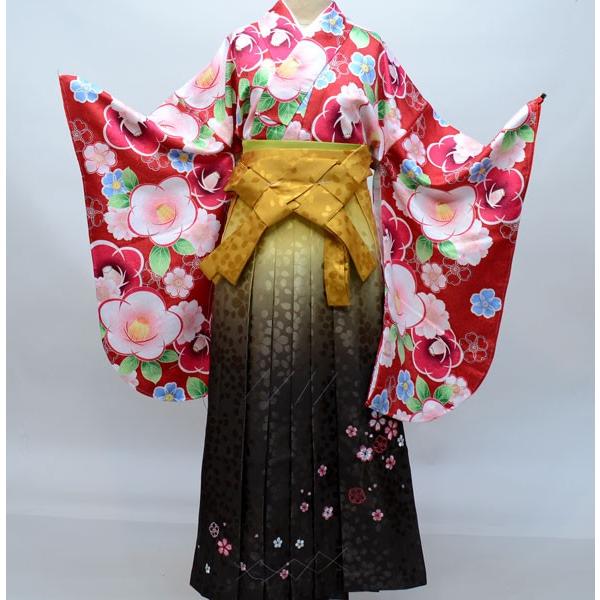 着物 袴セット ジュニア用へ直し 135cm〜143cm H・L アッシュ・エル 