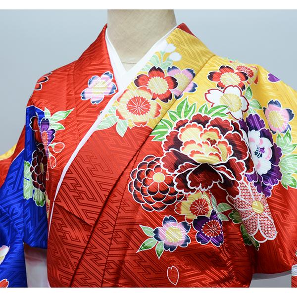 二尺袖着物 単品 仕立て上がり From KYOTO 着物丈は着付けし易い 