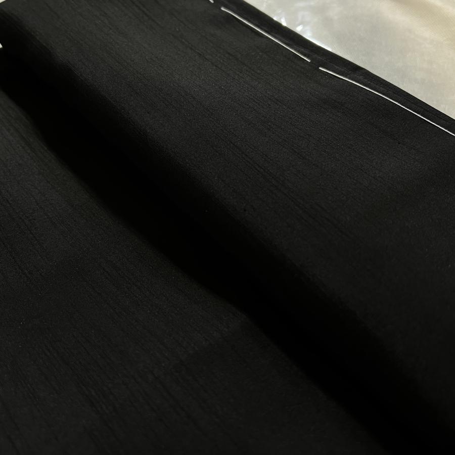 着物 袴セット 紋付 袷 黒地 男性用 S/M/L/LL/3Lサイズ 半襦袢 角帯