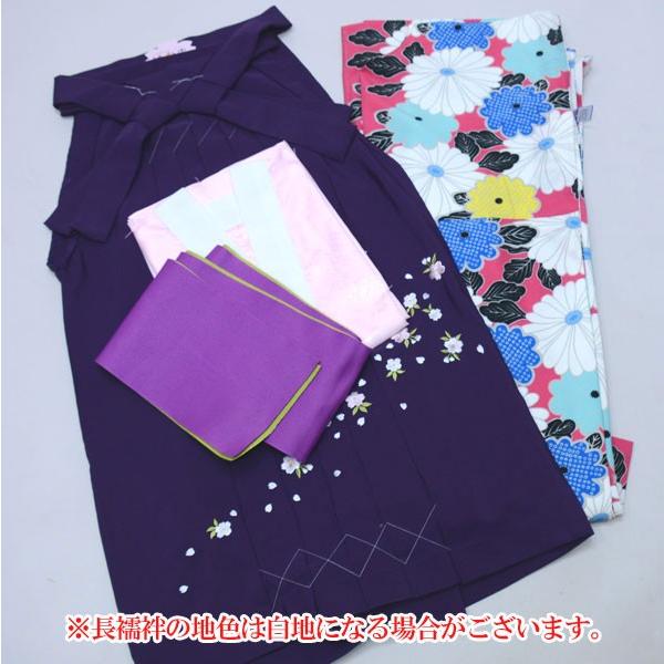 二尺三寸袖 着物 袴フルセット やや袖長 袴変更可能 卒業式 新品（株 