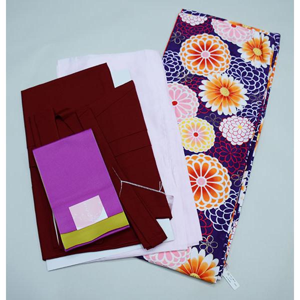 着物袴セット ジュニア用 145cm〜154cm 着物ブランド：小町 卒業式に  