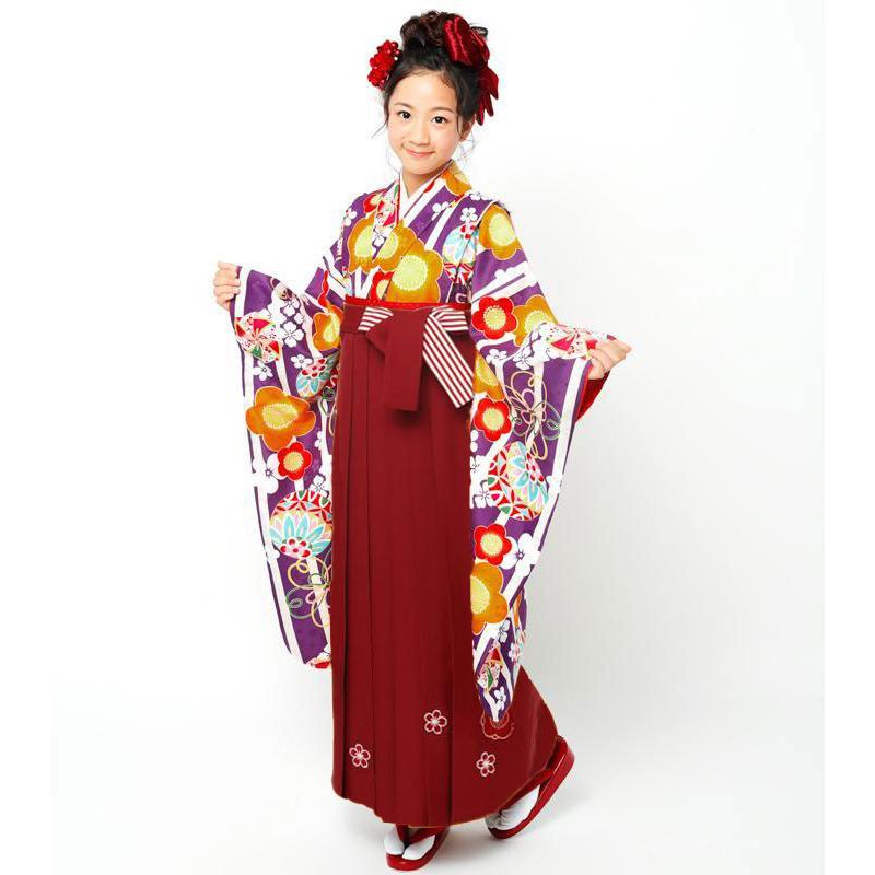 着物袴セット ジュニア用 145cm〜154cm 着物ブランド：小町 卒業式に 
