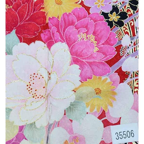 振袖 正絹 着物 単品 仕立て上がり 百花繚乱 金刺繍 ラメ入り 鮮やかな 
