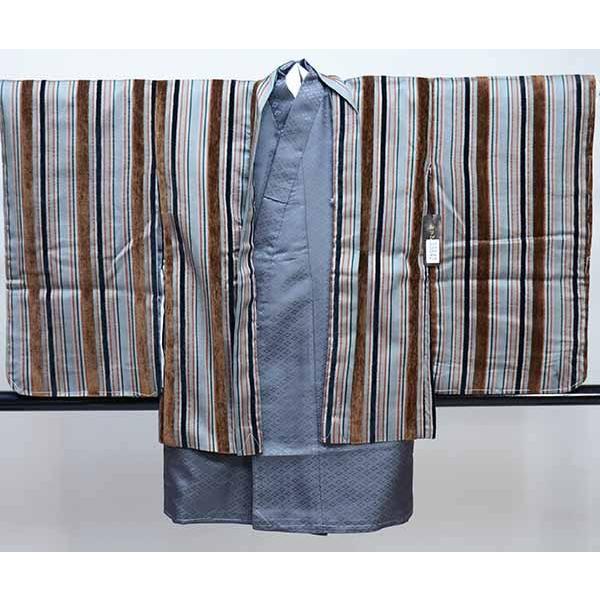 七五三 五歳 男児 羽織 袴フルセット おりびと 縦縞 紋袴 NO35842 七五三 五歳 男児 羽織 袴フルセット おりびと 縦縞 紋袴 NO35842