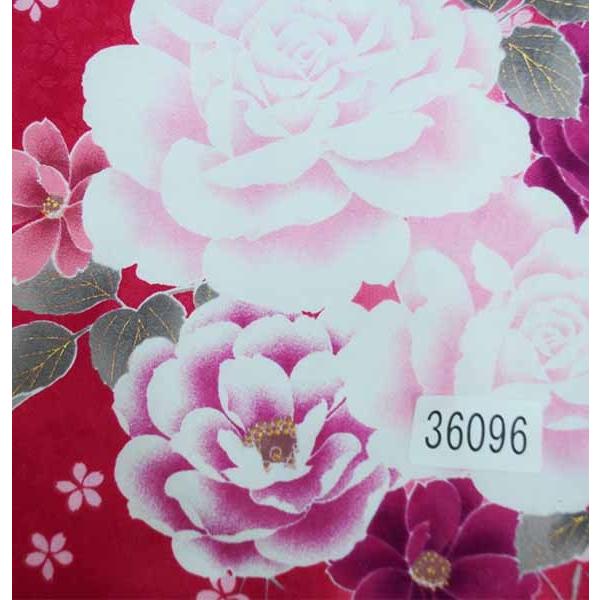 着物袴セット ジュニア用へ直し 135cm〜150cm 百花繚乱 ピンク 袴色 