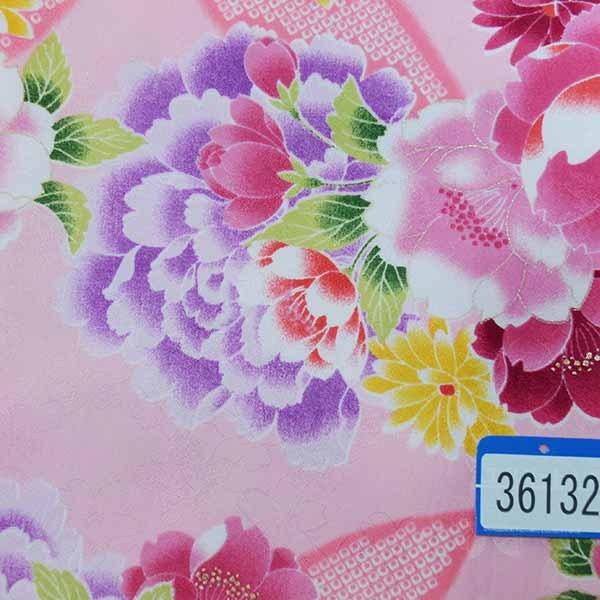 二尺袖 着物 袴 フルセット 長襦袢も含む（半衿付 着物専用）百花繚乱 