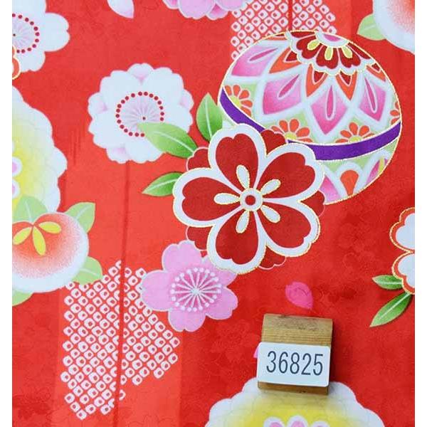 二尺袖 着物 袴フルセット ジュニア用へ直し 135cm〜150cm 百花斉放  