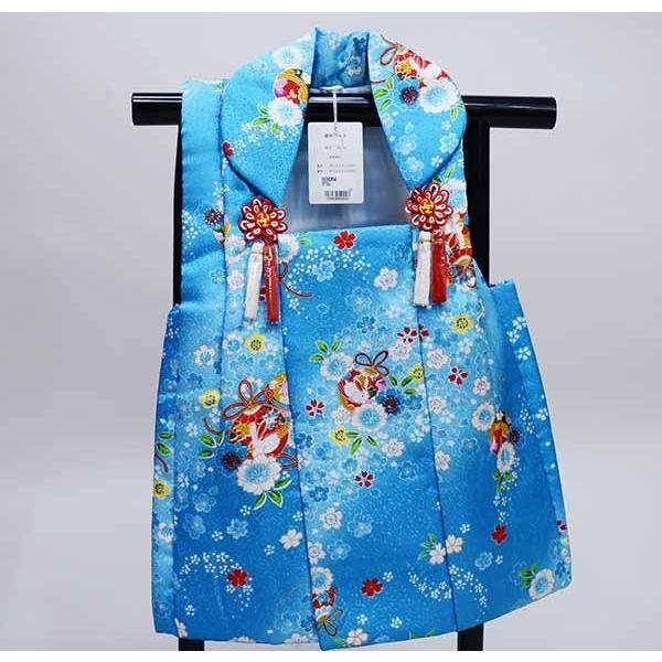 【専用出品】被布のみ 七五三 三歳 女児 女の子 被布コート 単品 ポリエステル100％ ひな祭り