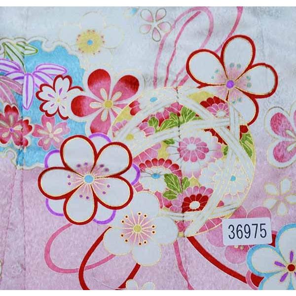 七五三 三歳 女児 女の子 被布着物フルセット 正絹 半衿伊達襟付き