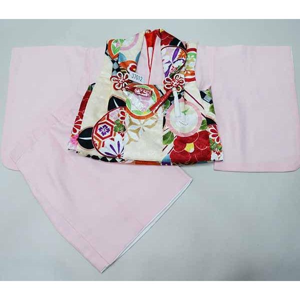 一つ身 二部式 被布コートセット ベビー用 0歳〜2歳 女児用 新品（株 