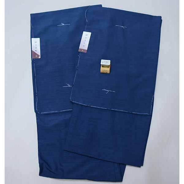 羽織 着物セット 青系 男性用 Mサイズ Lサイズ LLサイズ 紋入れ可 新品 