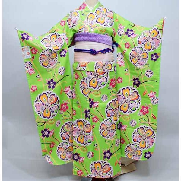 振袖・帯・襦袢 3点セット 和遊日 wayu-bi 成人式 新品 （株）安田屋  