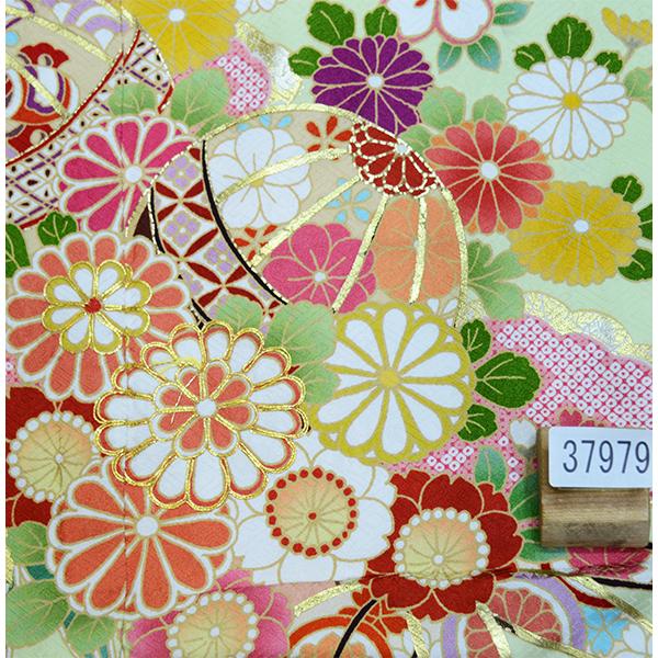 振袖 正絹 着物単品 仕立て上がり 百花繚乱 黄緑 成人式 結納 結婚式  