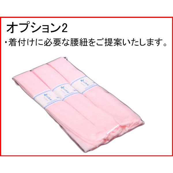 七五三 三歳 女児 被布着物フルセット 百花繚乱 赤色×黒色 半衿付き 3