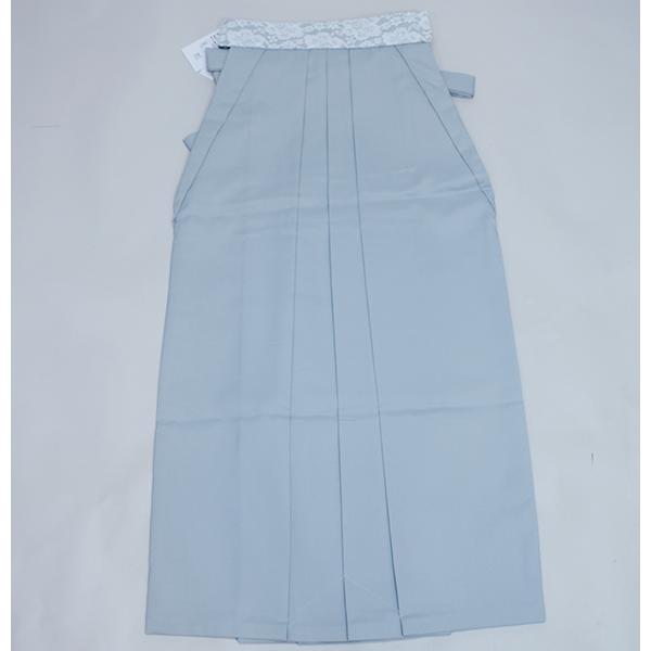 袴 単品 無地 レース紐 袴丈91,95, M,Lサイズ グレー 卒業式 新品（株 
