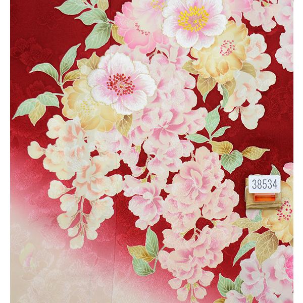 振袖 正絹 着物単品 仕立て上がり 百花繚乱 金刺繍 hiromichi nakano 