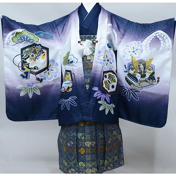 NEW限定品】 七五三 五歳 男児 羽織袴フルセット 着物 L寸 金刺繍 豪華