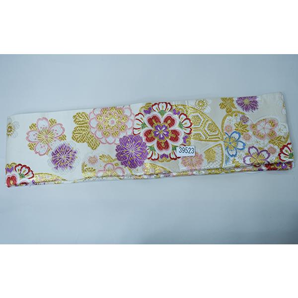 袋帯 正絹 西陣織 花文庫 作り帯 結び帯 着付け不要 新品（株）安田屋  