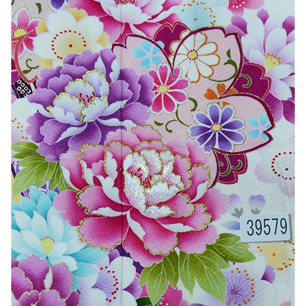 感謝価格】 紺 花嫁衣装 袷 正絹 色掛下 4k1685 青 花柄 緑 紫 感謝価格】 紺 花嫁衣装 袷 正絹 色掛下 4k1685 青 花柄 緑 紫