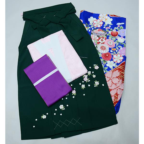 二尺袖 着物 袴フルセット ジュニア用へ直し 135cm〜150cm From KYOTO 