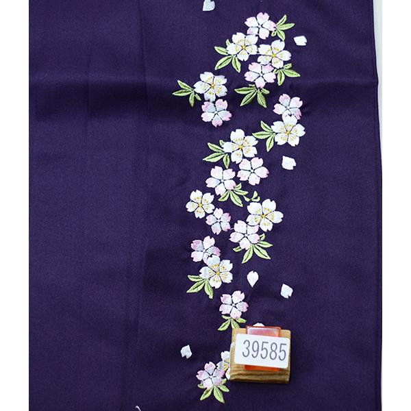 袴 刺繍袴 単品 女性用 行灯袴 ヘラあり 袴下99cm 適合身長170cm 