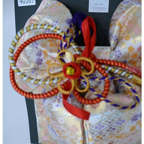 七五三 七歳 結び帯 女児 女の子 作り帯 合繊 七才 7才 7歳 新品（株 