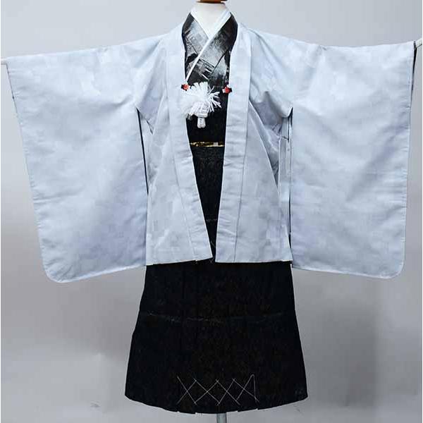 七五三 5歳 五才 新品 羽織 袴 着物セット 紋袴 5才NO24241 七五三 五歳 男児 五才 5歳 5才 羽織袴フルセット 豪華絢爛 おりびと M