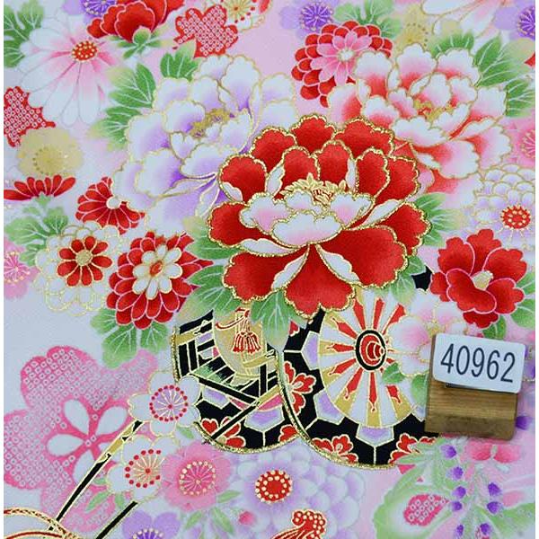お宮参り産着 女児 女の子 正絹 のしめ 綸子地 金刺繍 豪華絢爛 白地 