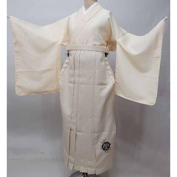 羽織袴セット 男児 ジュニア用 十三歳用 刺繍紋入り 小町シリーズ 
