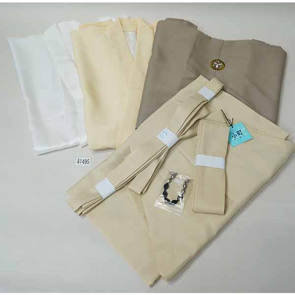 羽織袴セット 男児 ジュニア用 十三歳用 刺繍紋入り 小町シリーズ 