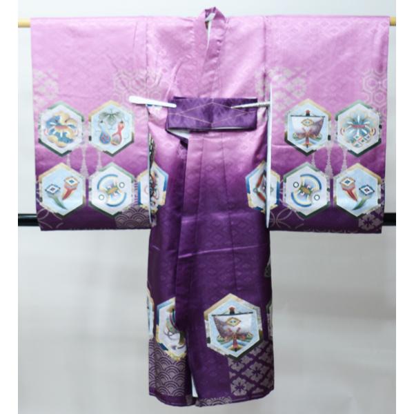 お宮参り 産着 男児 男の子 のしめ 合繊 金刺繍 綸子地 豪華絢爛