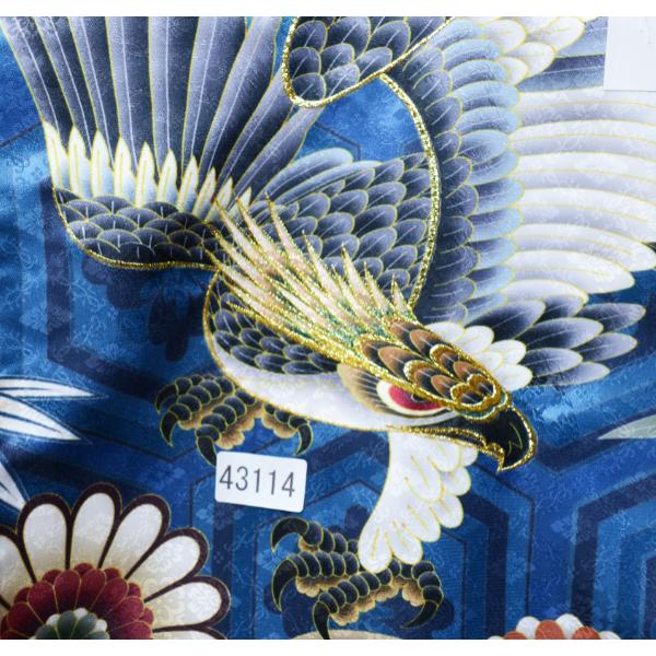 お宮参り 産着 男児 男の子 のしめ 合繊 金刺繍 綸子地 豪華絢爛