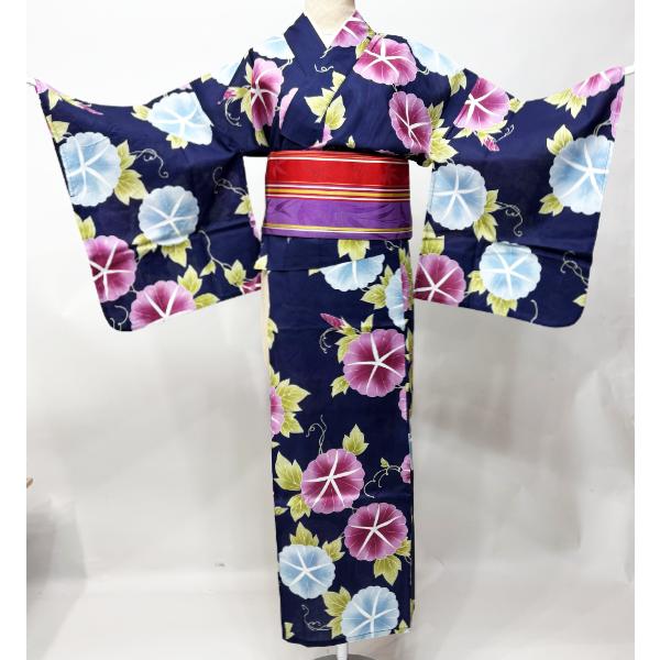 二部式 浴衣 単品 女性用 着付け不要 簡単に着られる セパレート