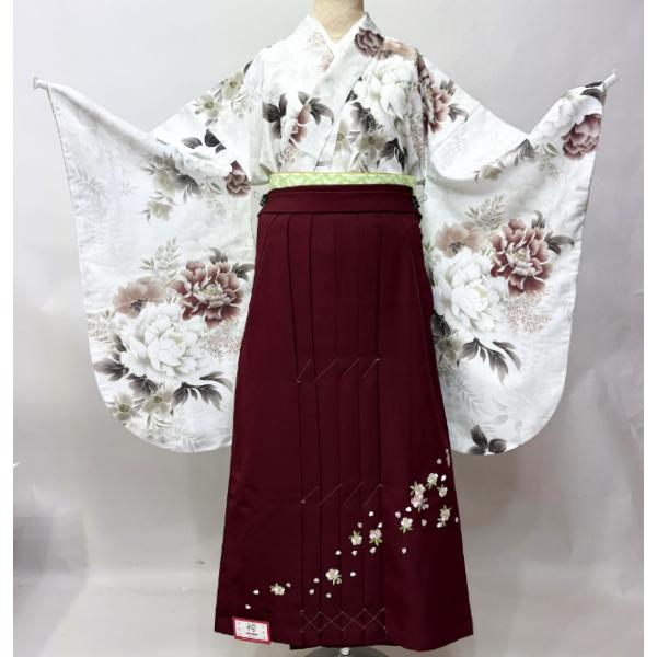 二尺袖 着物 袴フルセット ジュニア用へ直し 135〜150cm ボヌール 