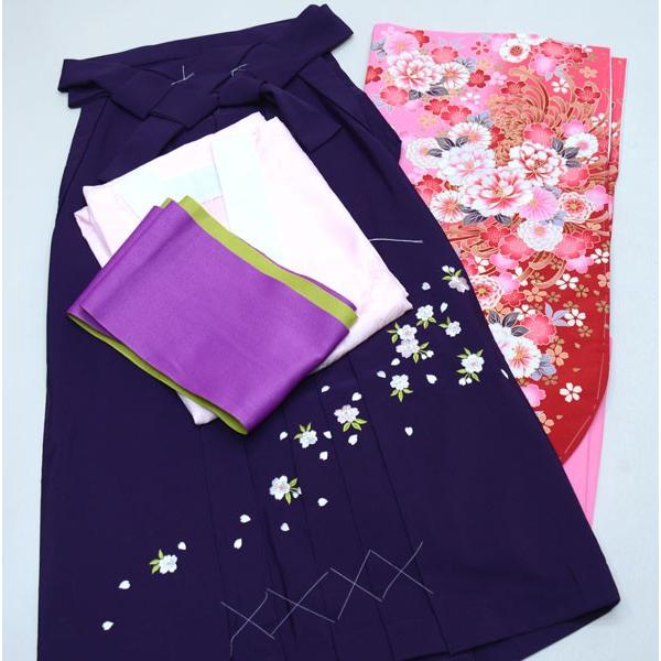 二尺袖 着物袴 フルセット From KYOTO 着物丈は着付けし易いショート丈 