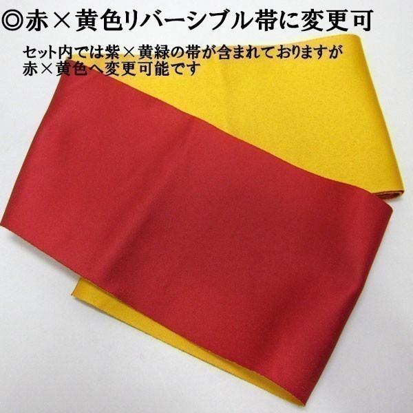 二尺袖 着物 袴フルセット 百花斉放 緑色 着物丈は着付けし易いショート丈 袴変更可能 卒業式 新品 （株）安田屋 NO31706_3