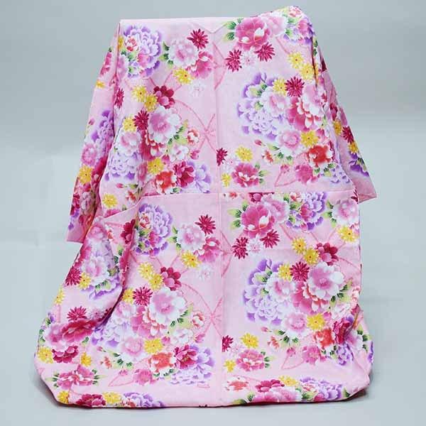 二尺袖 着物 袴 フルセット 長襦袢も含む（半衿付 着物専用）百花繚乱 