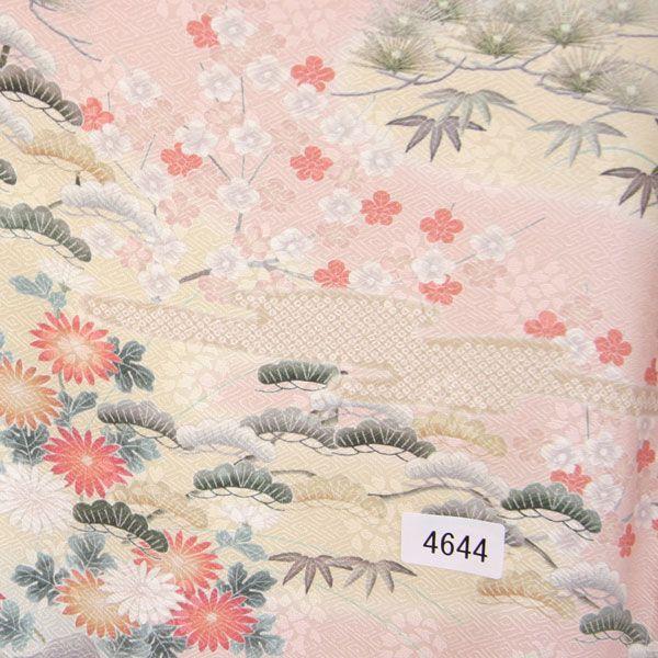 訪問着 正絹 未仕立て オーダーメイド 総柄手染 新品(株)安田 訪問着 正絹 未仕立て オーダーメイド 総柄手染 新品(株)安田