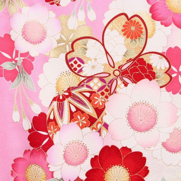 振袖 単品 正絹 着物 仕立て上がり 京友禅 百花繚乱 成人式 結納 結婚 
