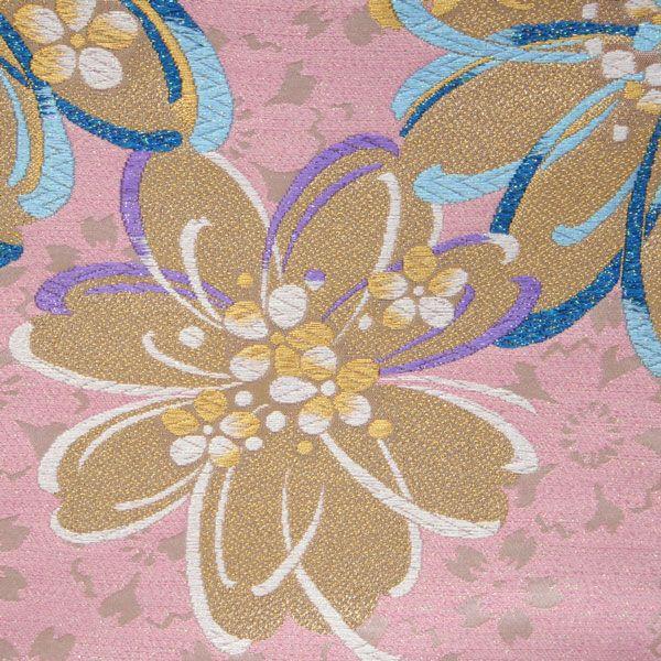 袋帯 正絹 西陣織 仕立て有り 百花繚乱 新品（株）安田屋 NO231206-5  